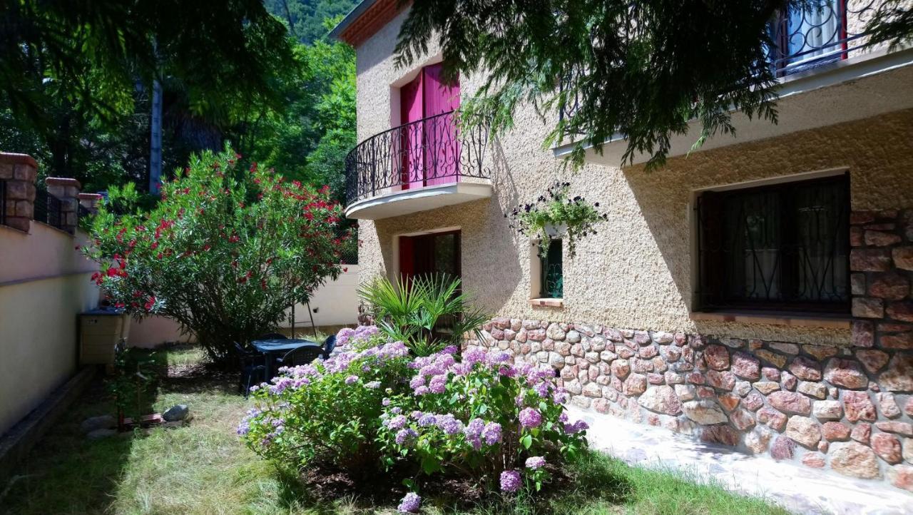 Appartement 48 M2 Avec Jardin Au Rdc Dans Villa A 5 Min A Pied Des Thermes De Vernet-Les-Bains, Location De Samedi A Samedi ภายนอก รูปภาพ